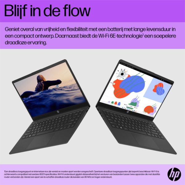 HP 14-EM0630ND 14.0 F-HD RYZEN 3 7320 / 8GB / 256GB / W11Hs REFURBISHED - Afbeelding 11