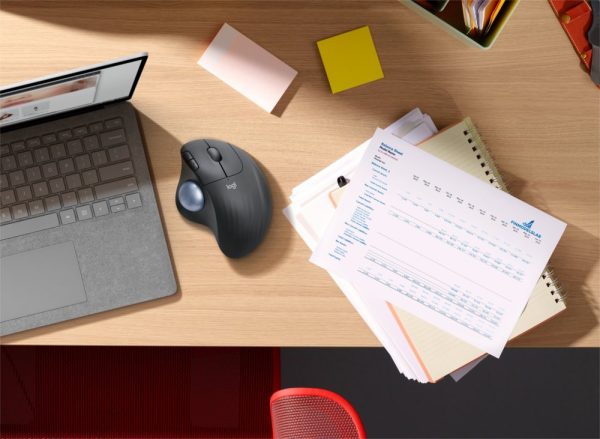 Logitech M575 Ergo Trackball | Ergonomische Draadloze Muis | RF-Draadloos + Bluetooth | 2000 DPI | Grafiet - Afbeelding 38