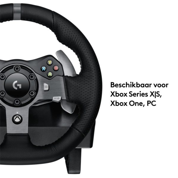 Logitech G G920 Driving Force Zwart USB 2.0 Stuurwiel + pedalen Analoog/digitaal PC, Xbox One, Xbox Series S, Xbox Series X - Afbeelding 8