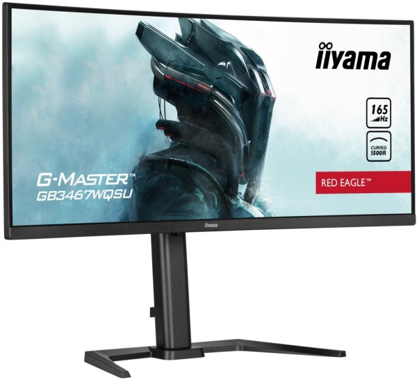 iiyama G-MASTER GB3467WQSU-B5 computer monitor 86,4 cm (34") 3440 x 1440 Pixels UltraWide Quad HD LED Zwart - Afbeelding 3