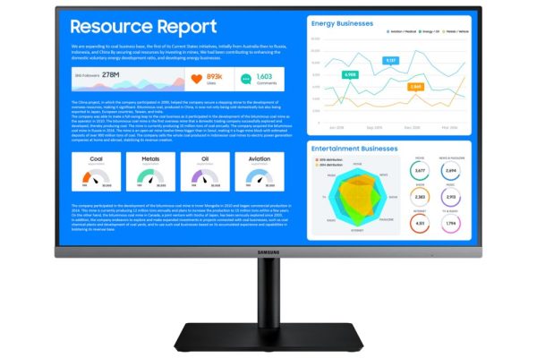 Samsung LS27R650FDU LED display 68,6 cm (27") 1920 x 1080 Pixels Full HD IPS Zwart, Grijs - Afbeelding 19