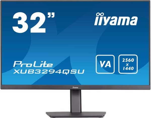 iiyama ProLite XUB3294QSU-B1 31.5" | 2560x1440 VA | 75Hz | Monitor - Afbeelding 2