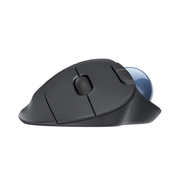 Logitech M575 Ergo Trackball for Business | Ergonomische Draadloze Muis | RF-Draadloos + Bluetooth | 2000 DPI | Grafiet - Afbeelding 5