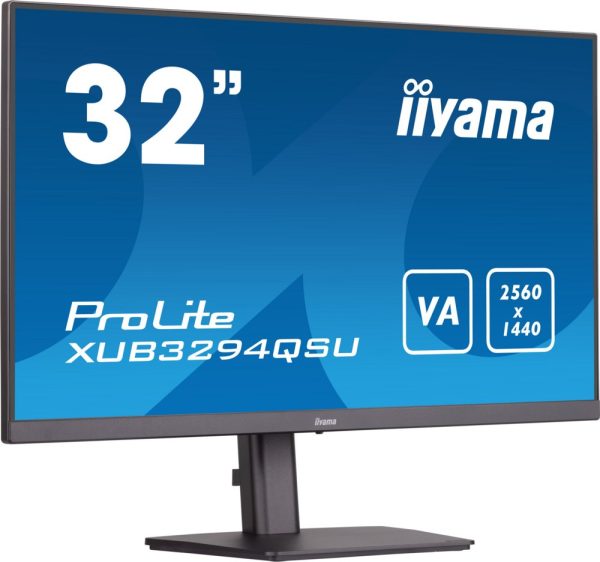 iiyama ProLite XUB3294QSU-B1 31.5" | 2560x1440 VA | 75Hz | Monitor - Afbeelding 4