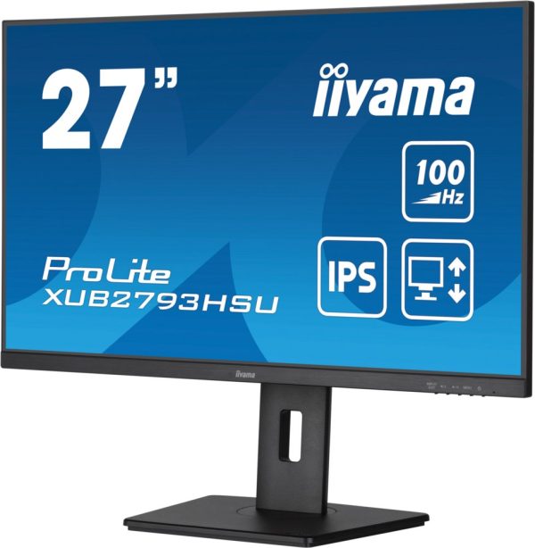 iiyama ProLite XUB2793HSU-B6 27'' | 1920x1080 IPS | 100Hz | USB-Hub | 1ms | Monitor - Afbeelding 6
