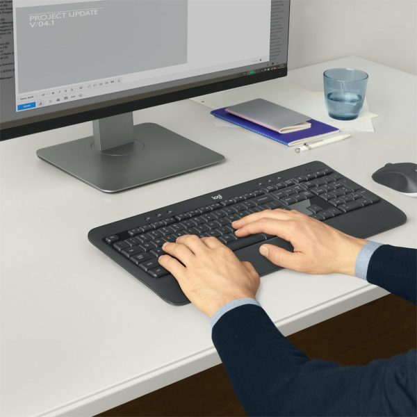 Logitech MK540 Advance Desktopset AZERTY | BELGIE - Afbeelding 16