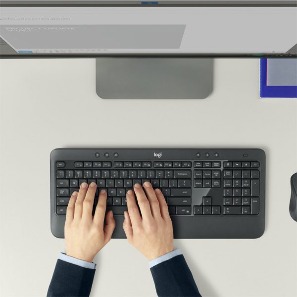 Logitech MK540 Advance Desktopset AZERTY | BELGIE - Afbeelding 11