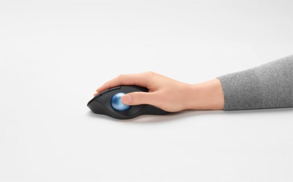 Logitech M575 Ergo Trackball | Ergonomische Draadloze Muis | RF-Draadloos + Bluetooth | 2000 DPI | Grafiet - Afbeelding 20