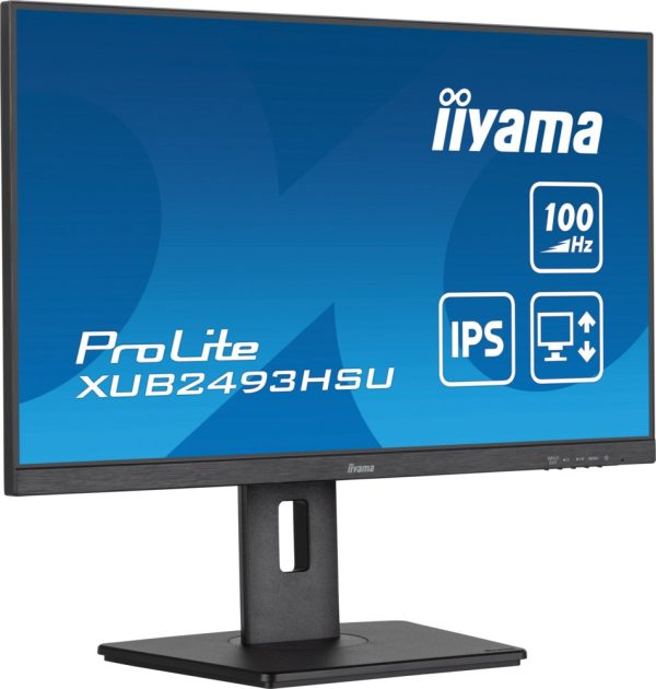 Iiyama ProLite XUB2493HSU-B6 24'' | 1920x1080 IPS | 100Hz | AdaptiveSync | USB-Hub | In hoogte verstelbaar | Full HD Monitor - Afbeelding 5