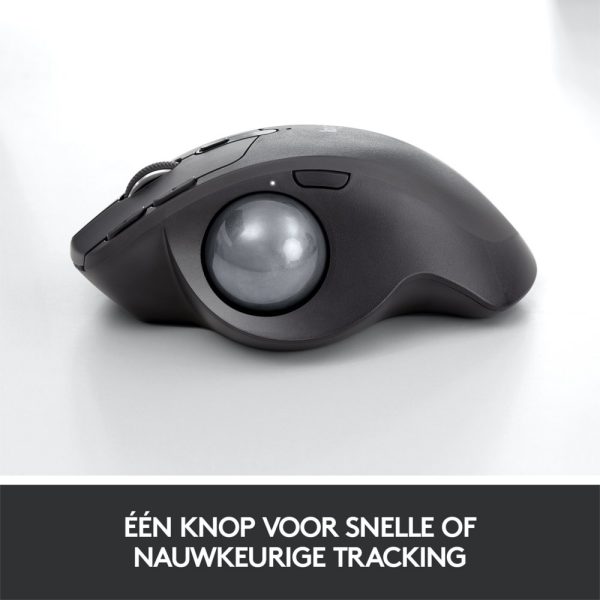 Logitech MX Ergo | Ergonomische Draadloze Muis met Trackball | RF-Draadloos + Bluetooth | 20480 DPI | Zwart - Afbeelding 5