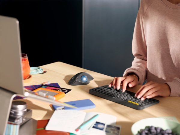 Logitech M575 Ergo Trackball | Ergonomische Draadloze Muis | RF-Draadloos + Bluetooth | 2000 DPI | Grafiet - Afbeelding 33