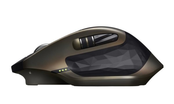 Logitech MX Master | Draadloze Muis | RF-Draadloos + Bluetooth | 1600 DPI | Zwart/Brons - Afbeelding 3