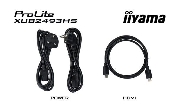 iiyama ProLite XUB2493HS-B5 LED display 60,5 cm (23.8") 1920 x 1080 Pixels Full HD Zwart - Afbeelding 12