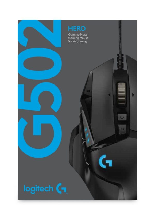 Logitech G502 Hero muis Rechtshandig USB Type-A Optisch 16000 DPI - Afbeelding 7