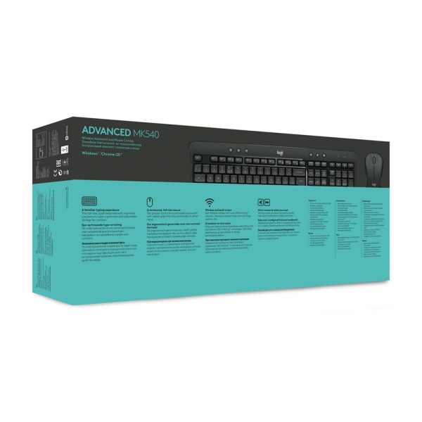 Logitech MK540 Advance Desktopset AZERTY | BELGIE - Afbeelding 20