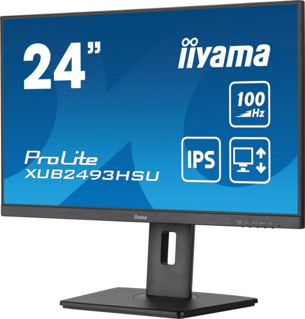 Iiyama ProLite XUB2493HSU-B6 24'' | 1920x1080 IPS | 100Hz | AdaptiveSync | USB-Hub | In hoogte verstelbaar | Full HD Monitor - Afbeelding 6