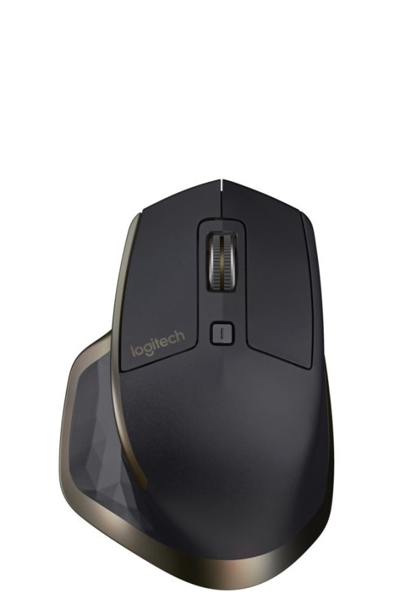 Logitech MX Master | Draadloze Muis | RF-Draadloos + Bluetooth | 1600 DPI | Zwart/Brons