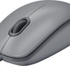 Logitech M110 Silent | Ambidextrous Bedrade Muis | USB-A | 1000 DPI | Wit - Afbeelding 4