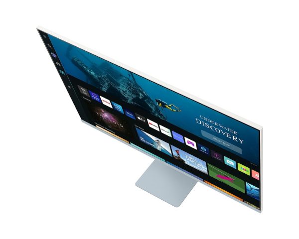 Samsung S32BM80BUU 81,3 cm (32") 3840 x 2160 Pixels 4K Ultra HD Blauw, Wit - Afbeelding 5