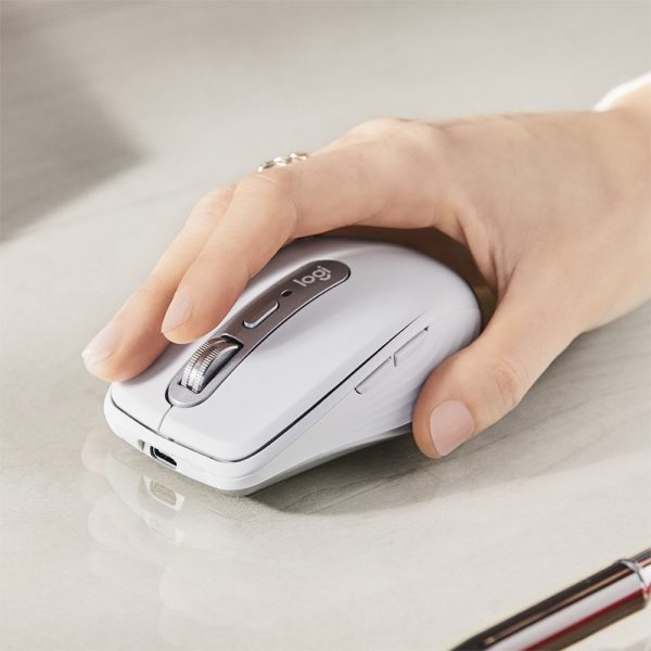 Logitech MX Master 3 Anywhere Wireless Mouse White - Afbeelding 10
