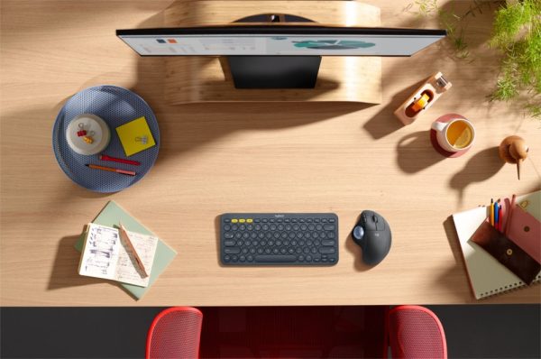 Logitech M575 Ergo Trackball | Ergonomische Draadloze Muis | RF-Draadloos + Bluetooth | 2000 DPI | Grafiet - Afbeelding 24