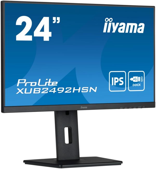 iiyama ProLite XUB2492HSN-B5 LED display 61 cm (24") 1920 x 1080 Pixels Full HD Zwart