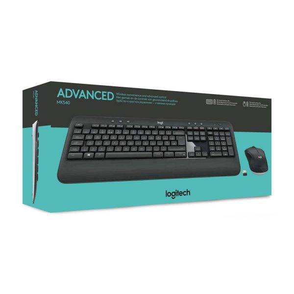 Logitech MK540 Advance Desktopset AZERTY | BELGIE - Afbeelding 18