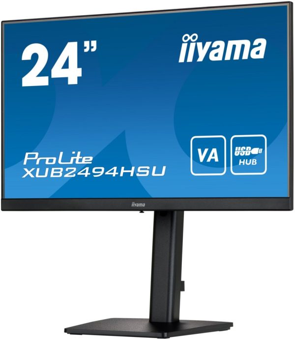 iiyama ProLite XUB2494HSU-B2 24" | 1920 x 1080 VA | 75Hz | Monitor - Afbeelding 5