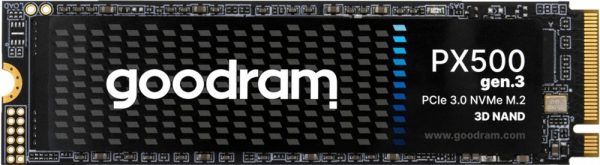 Goodram PX500 | 2TB NVMe SSD | M.2 | Gen3 | 3.500MB/s