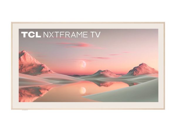 TCL NXTFRAME 55A300W Pro Wit 55" | Ultra HD 4K QLED Smart TV | Draadloze Soundbar en Subwoofer | Google TV + Wifi | HDR10+ | 120Hz - Afbeelding 3